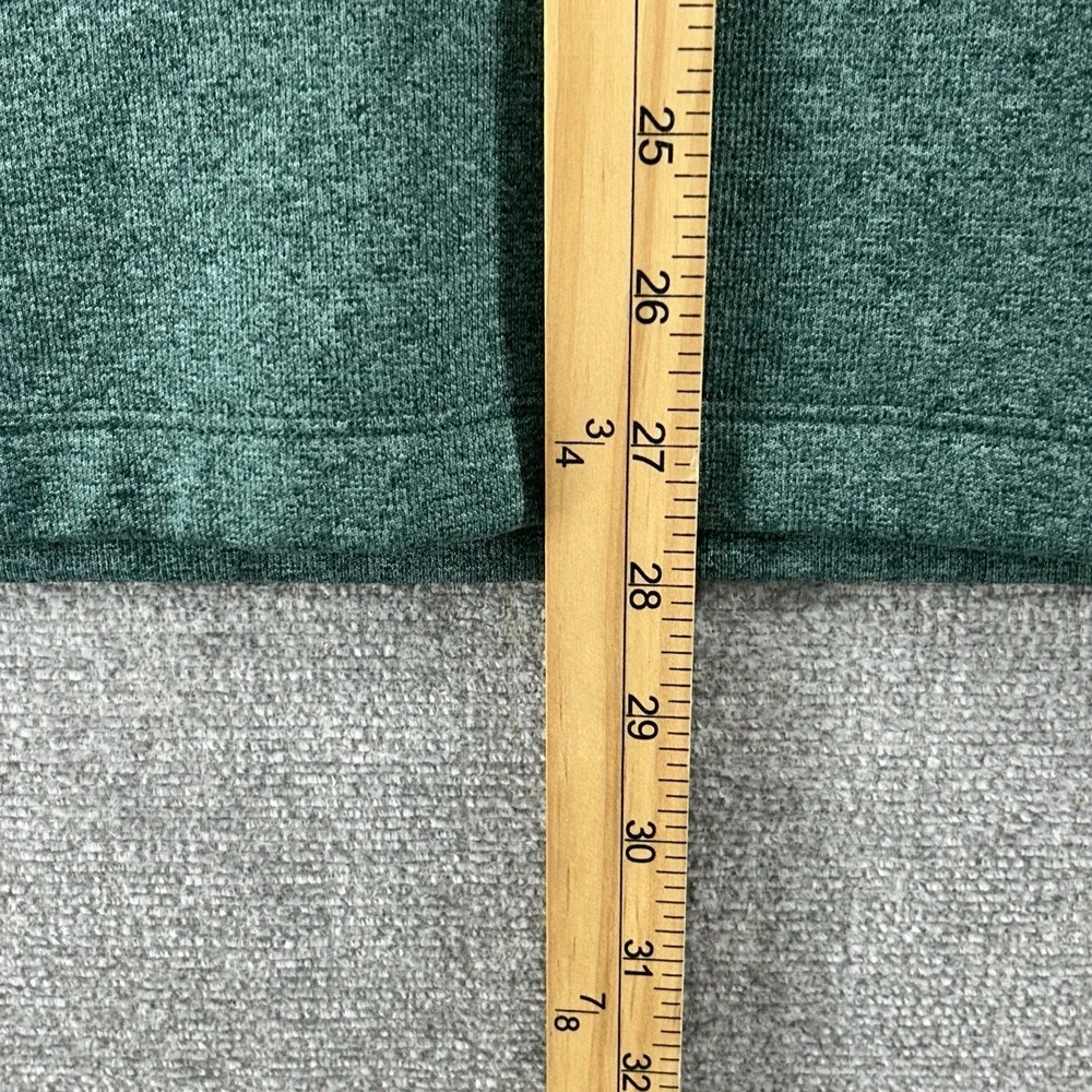 The North Face‎ 1/2 Zip Pullover Sweater Men Size XL Green Fleece Casual Winter